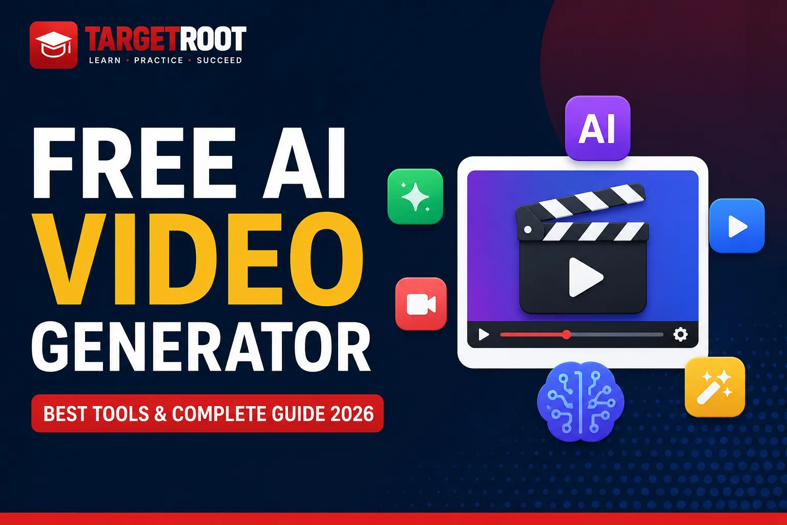 The Ultimate Guide to Free AI Video Generators in 2026 — ai-tools blog post thumbnail