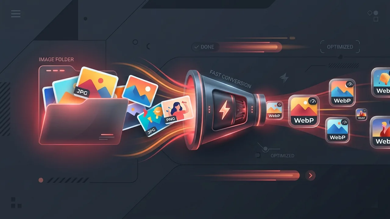 How to Convert an Entire Folder of Images to WebP in 1 Minute (Batch Conversion Guide) — technology blog post thumbnail